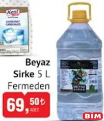 FERMEDEN BEYAZ SİRKE 5 L FERMEDEN BEYAZ SİRKE 5 L